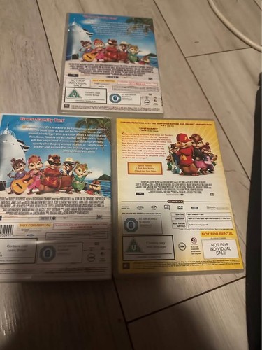 Alvin and the chipmunks - alvin, dvds